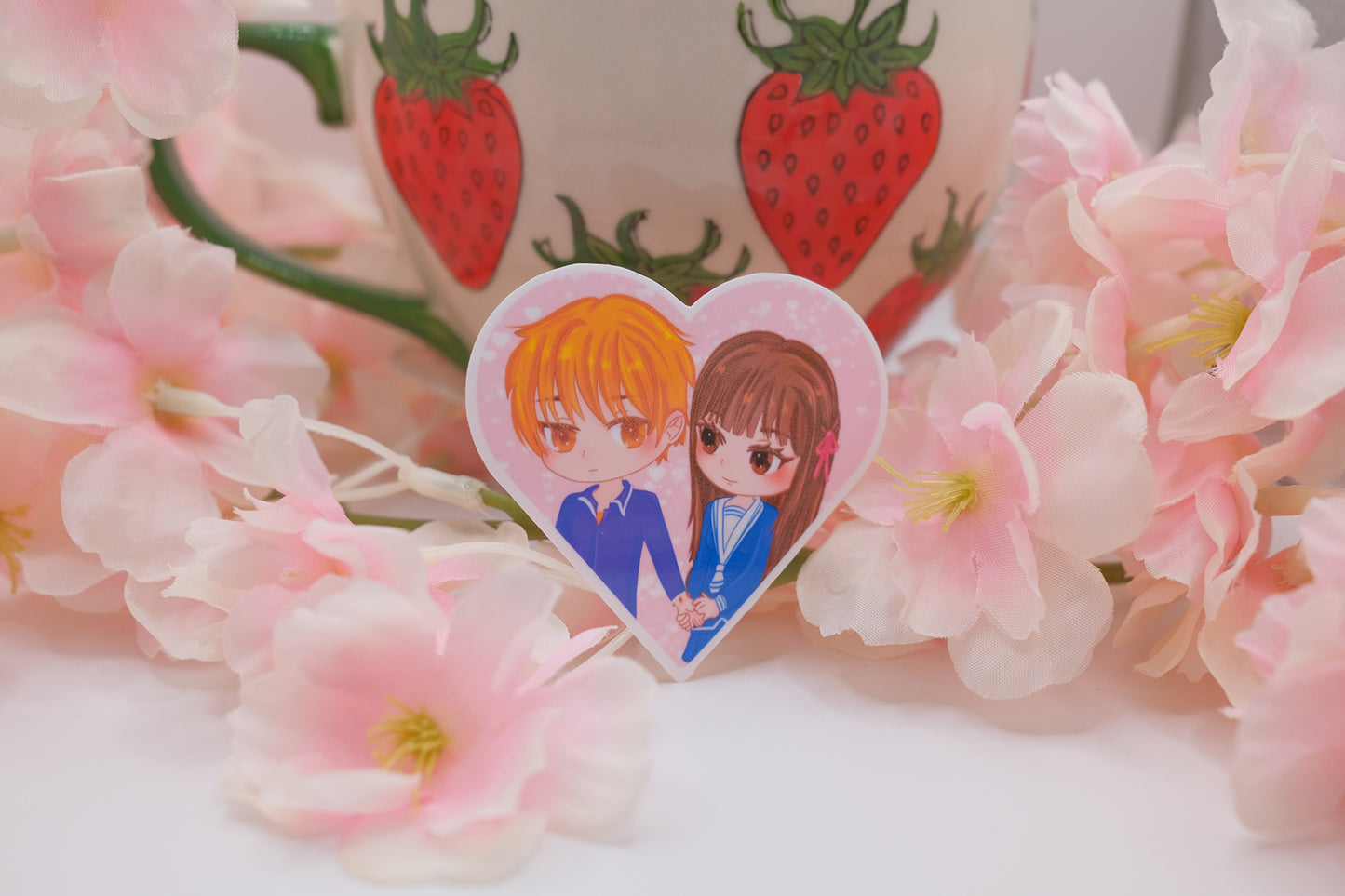 Fruits Bakset Kyohru Couple Sticker