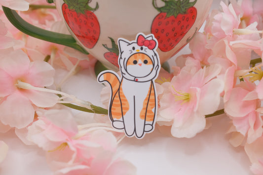 Hello Kitty Cat Sticker