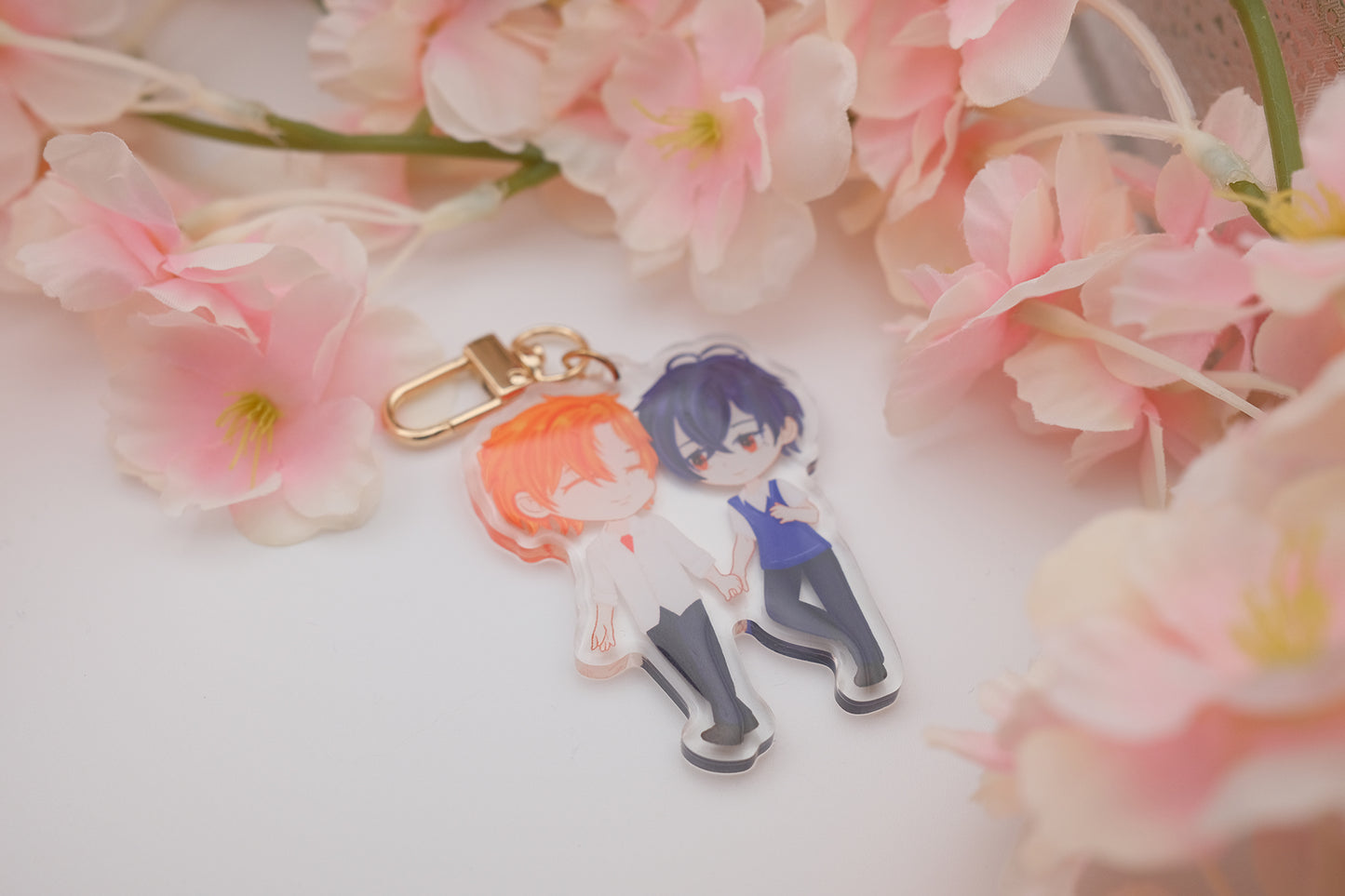 Sasaki and Miyano Keychain