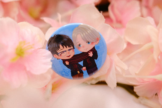 Yuri on Ice Couple Button