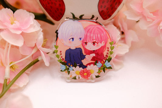 A Sign of Affection Couple Acrylic Pin