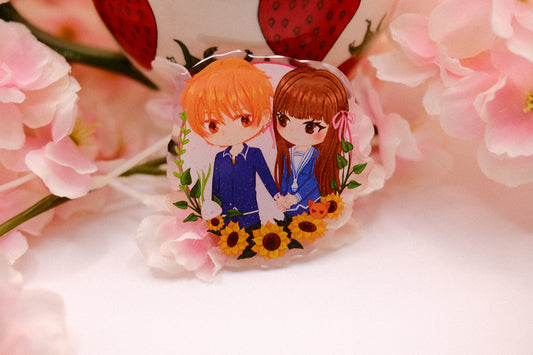 Fruits Basket Couple Acrylic Pin