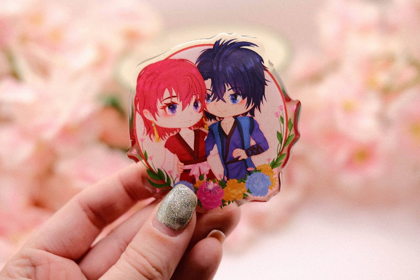 Yona of the Dawn Couple Acrylic Pin