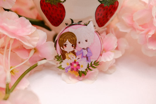 Kamisama Kiss Couple Acrylic Pin